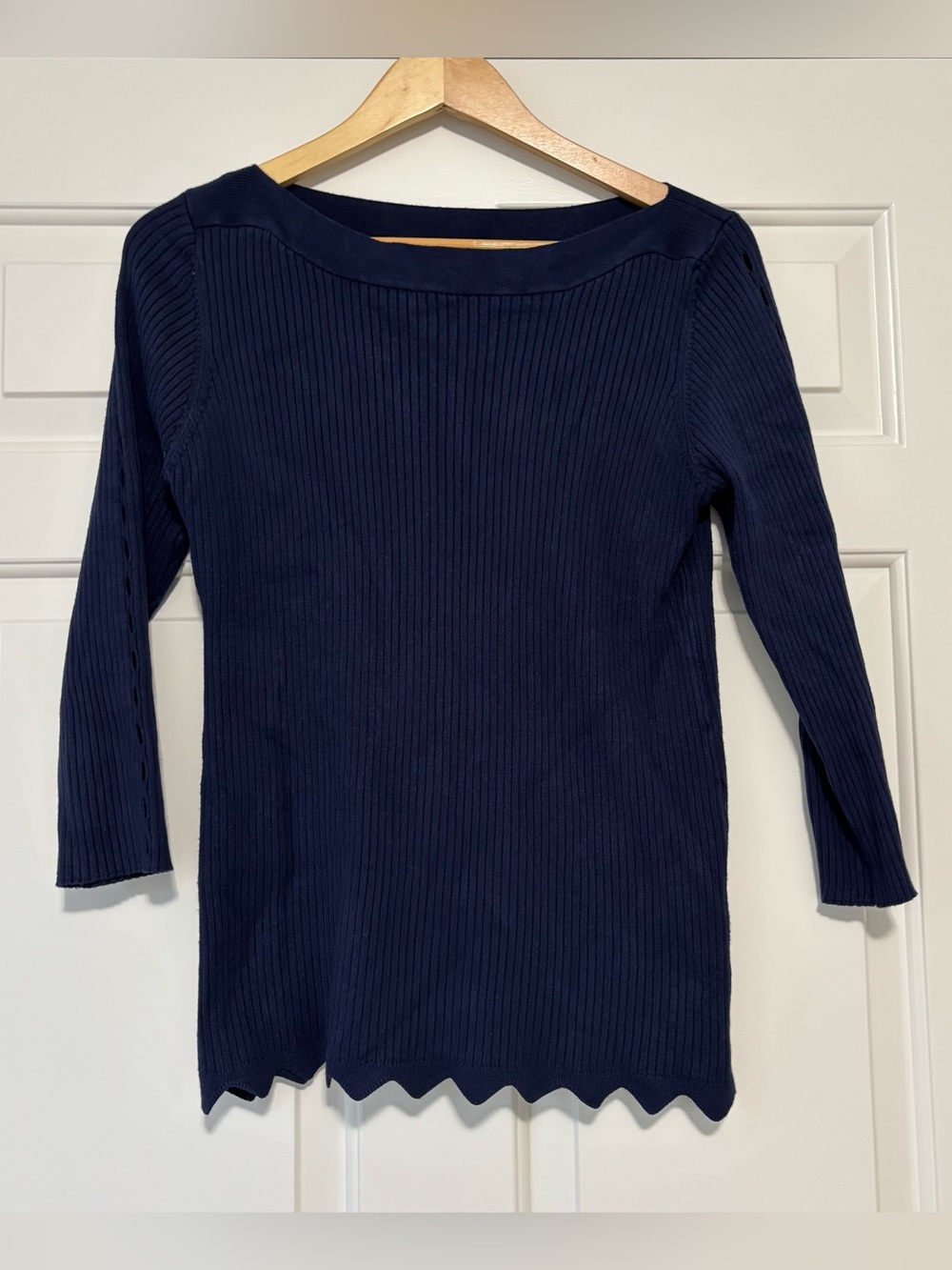 Stitch Fix EVOLUTION BY CYRUS Quinley Sleeve Detail Fitted Sweater